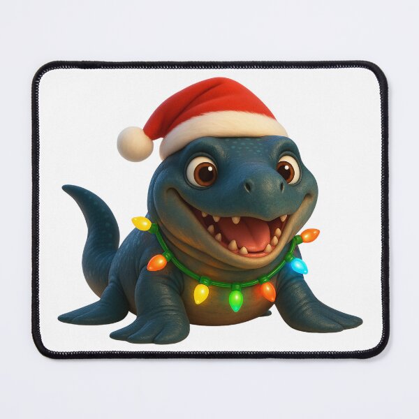 Item preview, Christmas Pliosaur designed and sold by Sillytoe.
