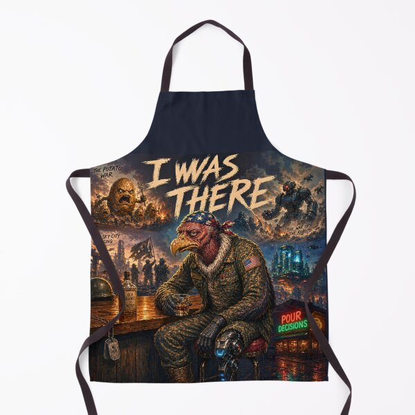 Item preview, I Was There Funny Veteran Buzzard Bar Shirt Sticker Poster designed and sold by A Sinister Sly.
