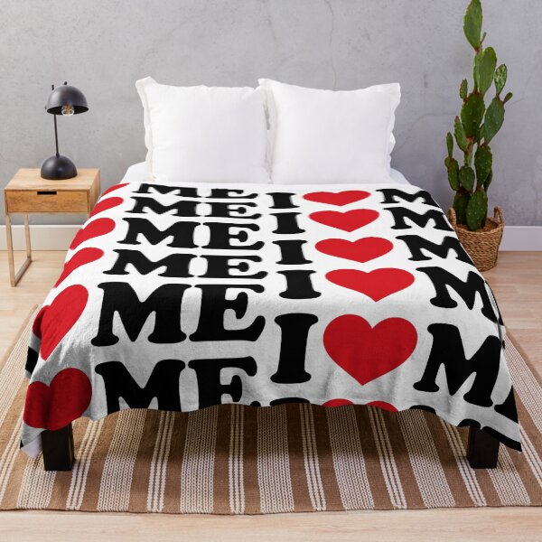 Item preview, I love ME - I ♥ Me – Simple Red Heart Self Love Text Design designed and sold by EmeraldeaArt.