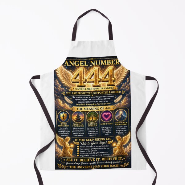 Item preview, Angel Number 444 Protection Stability Divine Design designed and sold by HiteshArt111.