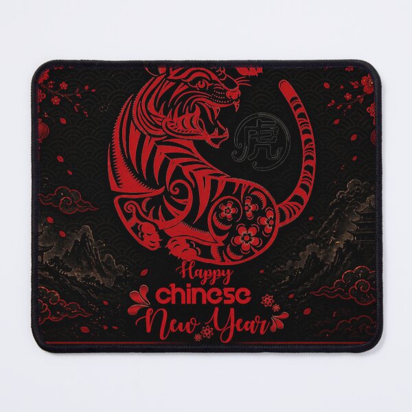Item preview, Happy Chinese New Year Tiger Blessing designed and sold by Fei Long Design Hub.