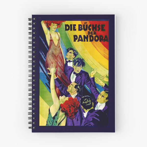 Item preview, Vibrant movie poster for Die Büchse der Pandora (Pandora's Box) designed and sold by stevepaint.