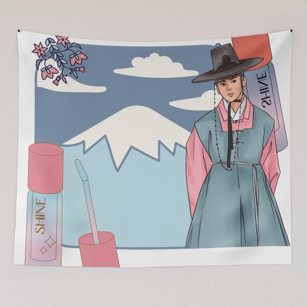 Item preview, Traditional Hanbok & Shine Lip Gloss Art designed and sold by Kanniax.