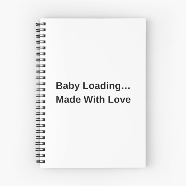 Item preview, Baby Loading… Made with Love – Cute Pregnancy & Newborn Design designed and sold by Byarasstudio.