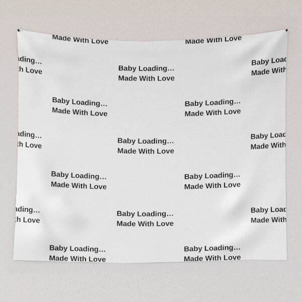 Item preview, Baby Loading… Made with Love – Cute Pregnancy & Newborn Design designed and sold by Byarasstudio.
