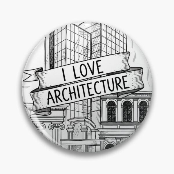Item preview, Artistic Architecture Sketch Lover Sticker designed and sold by Modefissi.