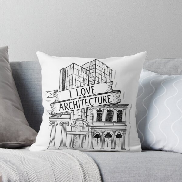 Item preview, Artistic Architecture Sketch Lover Sticker designed and sold by Modefissi.