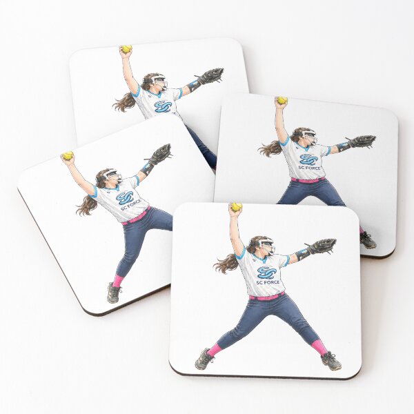 Item preview, SC Force Softball Lake 11 Player Illustration designed and sold by Oardesigns.