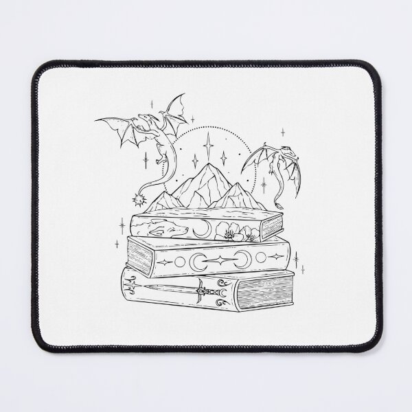 Item preview, Fantasy Book Stack Dragons – ACOTAR designed and sold by Ashwhalen.