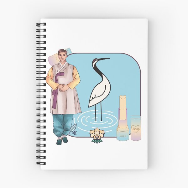 Item preview, Men's Hanbok, Crane & Heart Balm Art designed and sold by Kanniax.
