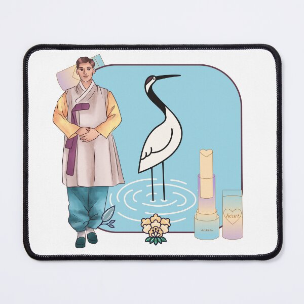 Item preview, Men's Hanbok, Crane & Heart Balm Art designed and sold by Kanniax.