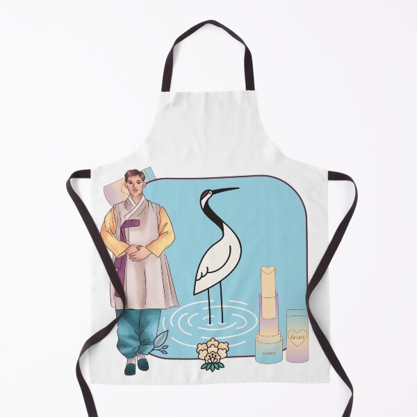 Item preview, Men's Hanbok, Crane & Heart Balm Art designed and sold by Kanniax.