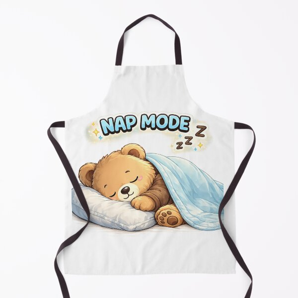 Item preview, Sleepy Bear Cute Kawaii Teddy Bear Nap Mode Cozy Sticker designed and sold by Cute-Corne.