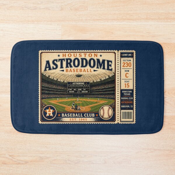 Item preview, Houston Baseball Vintage Ticket Stub Astrodome Retro Dome Stadium Design designed and sold by GhostDawgs.