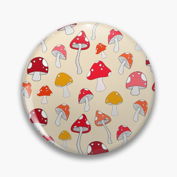 Item preview, Groovy Shrooms (Vintage Vanilla) designed and sold by SyPhelan.