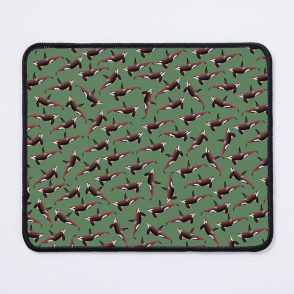 Item preview, Orca Pattern Ocean Whale Seamless Design designed and sold by DesignsVault.