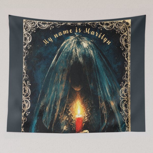 Item preview, Bride in the Shadows – Supernatural Horror Art designed and sold by Pontoart.