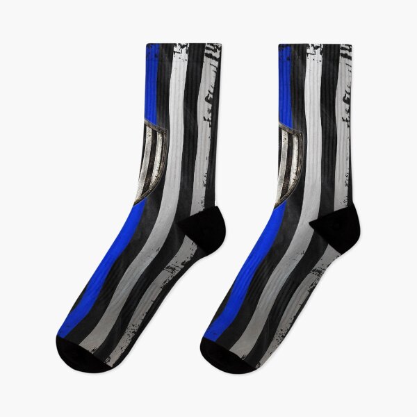 Item preview, Thin Blue Line American Shield Badge Design  designed and sold by artistwill.