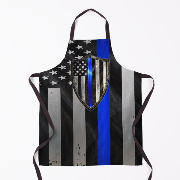 Item preview, Thin Blue Line American Shield Badge Design designed and sold by artistwill.
