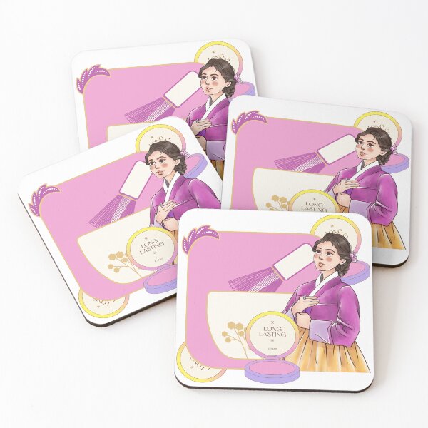 Item preview, Purple Hanbok & Long Lasting Makeup Art designed and sold by Kanniax.