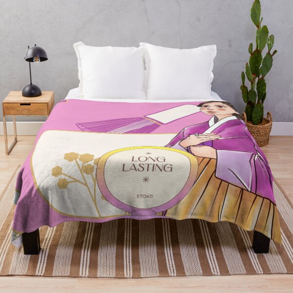 Item preview, Purple Hanbok & Long Lasting Makeup Art designed and sold by Kanniax.