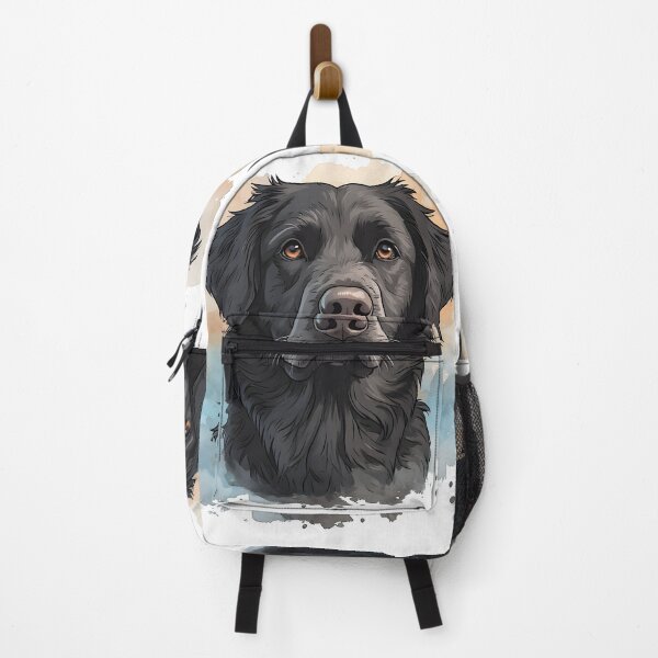 Item preview, Black Golden Retriever Close-Up – Watercolor Dog Portrait Illustration designed and sold by Karolina’s Cozy Creations.