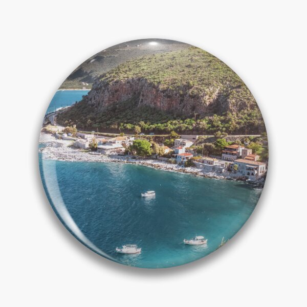 Item preview, Serene Coastal Village Peloponnese Greece designed and sold by PhotoArt by Joan Carroll.