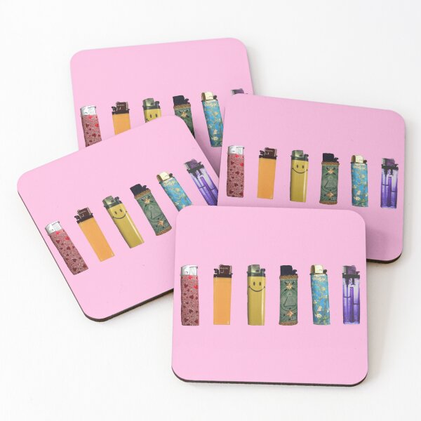 Item preview, rainbow lighters designed and sold by trinketgal.
