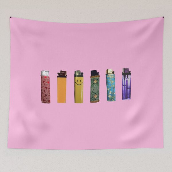 Item preview, rainbow lighters designed and sold by trinketgal.