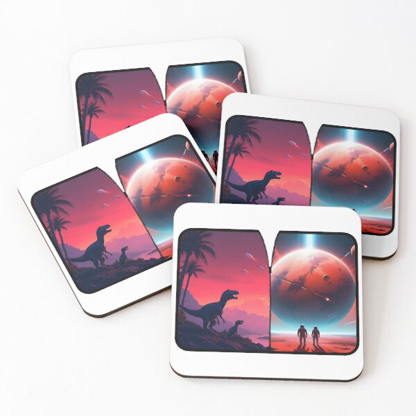 Item preview, The Age of Giants: Dinosaurs and Space Explorers designed and sold by Daniela`s shop.