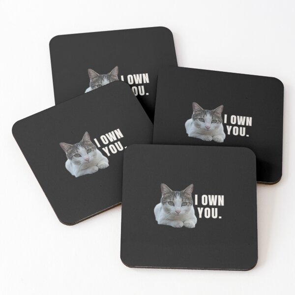 Item preview, I Own You – Funny Cat Attitude Meme Design designed and sold by MB-CatPrints.