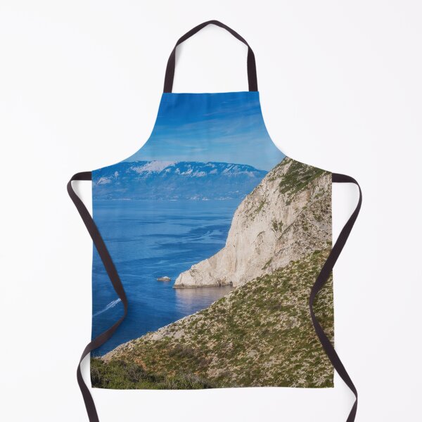 Item preview, Coastal Cliffs and Blue Waters of Zakynthos Greece designed and sold by PhotoArt by Joan Carroll.