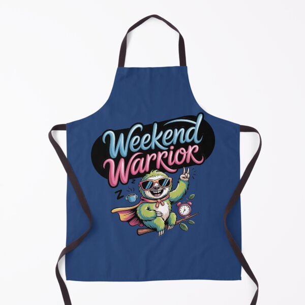 Item preview, Weekend Warrior Funny Sloth Coffee Lazy Humor Design designed and sold by SoftStyleStudio ⭐⭐⭐.