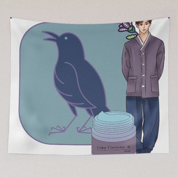 Item preview, Men's Dark Hanbok & Color Corrector Art designed and sold by Kanniax.