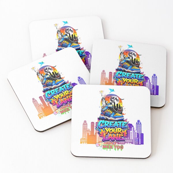 Item preview, Create Your Lane Sneakers NYC Graffiti Art Mee Too designed and sold by RajaArtDesign.