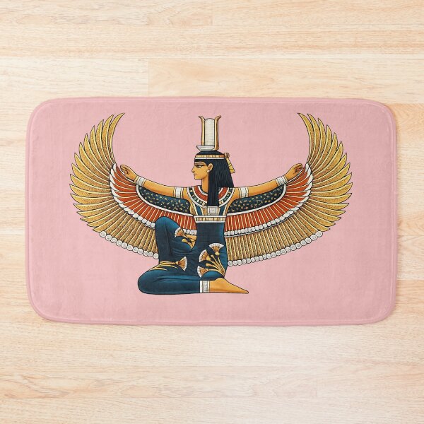 Item preview, Protector Golden Winged Isis – Ancient Egyptian Mythology  designed and sold by Cairo-Art-Room.