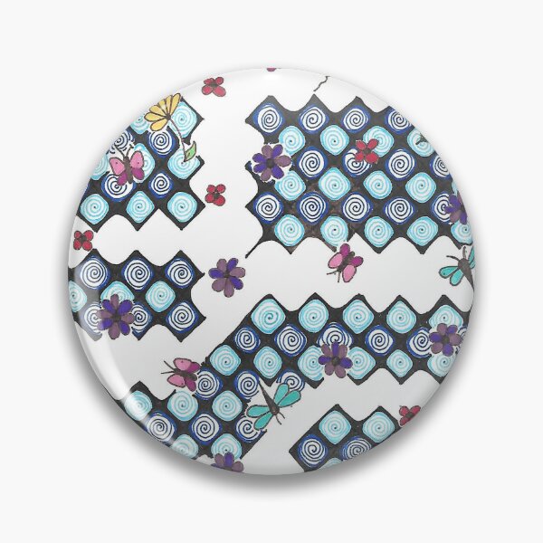 Item preview, Trellis - Hand Drawn Garden Flora Fauna Pattern designed and sold by AJPrettyObscene.