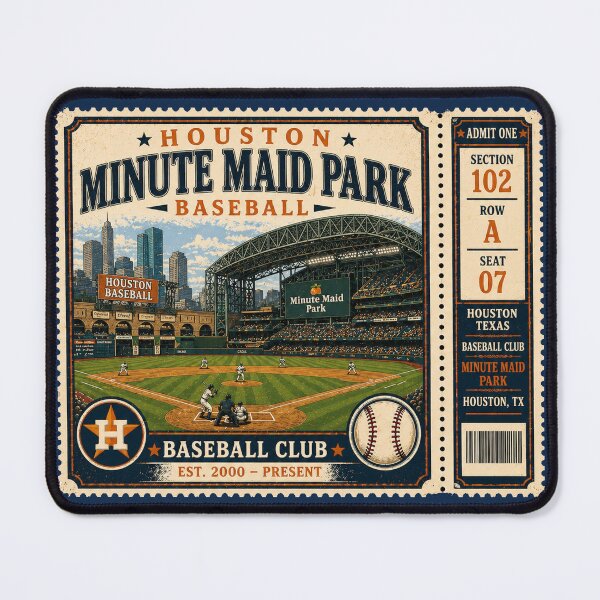 Item preview, Copy of Houston Baseball Vintage Ticket Stub Astrodome Retro Dome Stadium Design designed and sold by GhostDawgs.