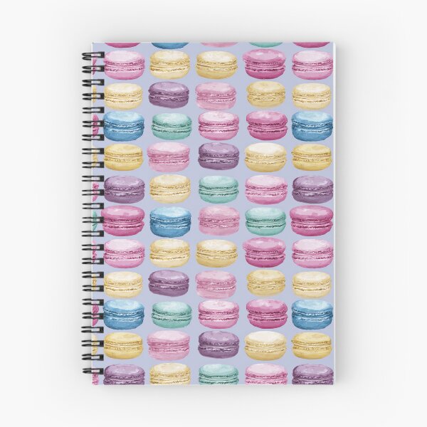 Item preview, Pastel Watercolor Macaron French Dessert Pattern designed and sold by NicolasGlowArt.