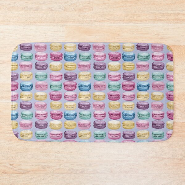 Item preview, Pastel Watercolor Macaron French Dessert Pattern designed and sold by NicolasGlowArt.