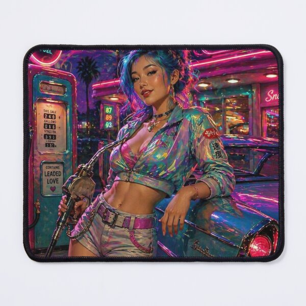 Item preview, Neon Gas Station Darling designed and sold by ITSimagination.