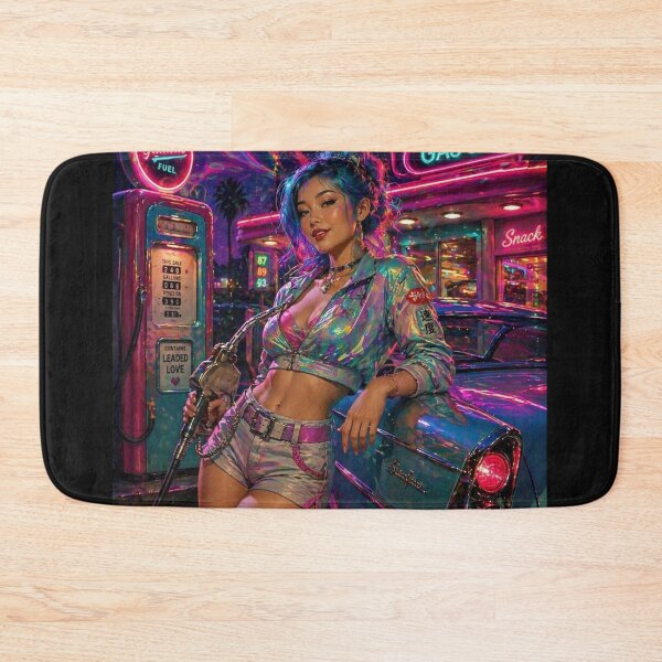 Item preview, Neon Gas Station Darling designed and sold by ITSimagination.