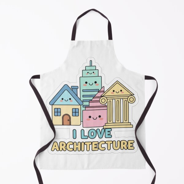 Item preview, Cute Kawaii Architecture Buildings Sticker designed and sold by Modefissi.