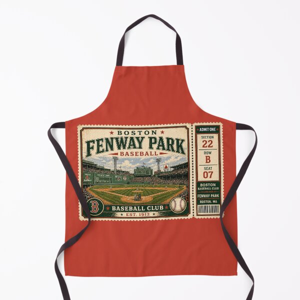 Item preview, Boston Fenway Park Game ticket Shirt, Classic Ballpark Facade Design, Retro Baseball Club Tee designed and sold by GhostDawgs.
