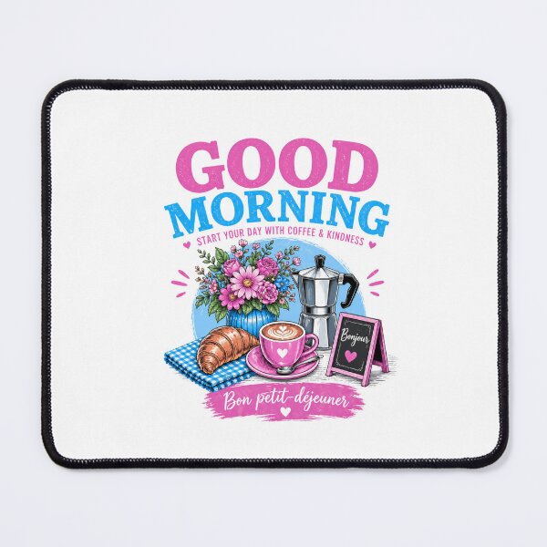Item preview, Good Morning Coffee Aesthetic French Breakfast T-Shirt designed and sold by Aimetoi.
