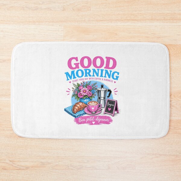 Item preview, Good Morning Coffee Aesthetic French Breakfast T-Shirt designed and sold by Aimetoi.