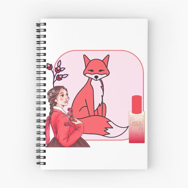 Artikelvorschau, Red Hanbok, Fox & Matte Cover Foundation Art entworfen und verkauft von Kanniax.