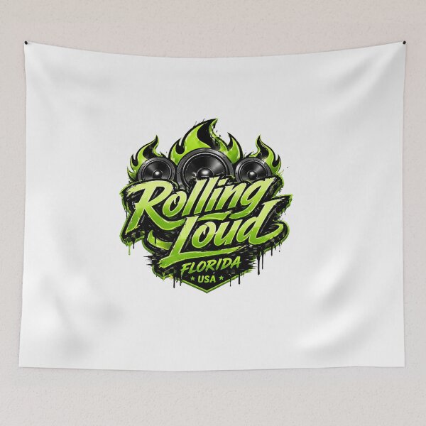 Item preview, Rolling Loud Florida – Hip Hop Festival Design designed and sold by Combat Skies.