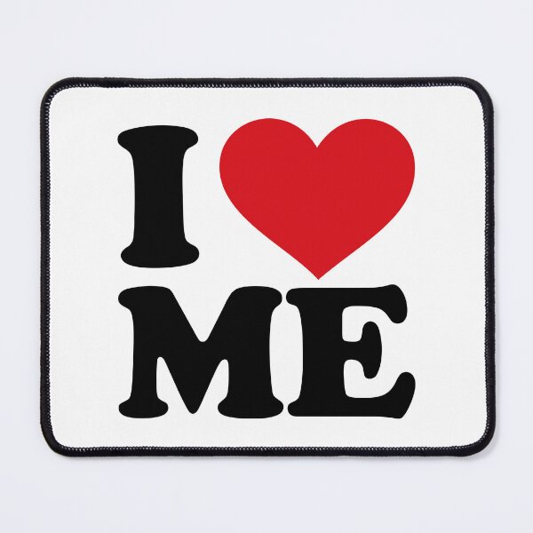 Item preview, I love ME - I ♥ Me – Self Love Text designed and sold by EmeraldeaArt.