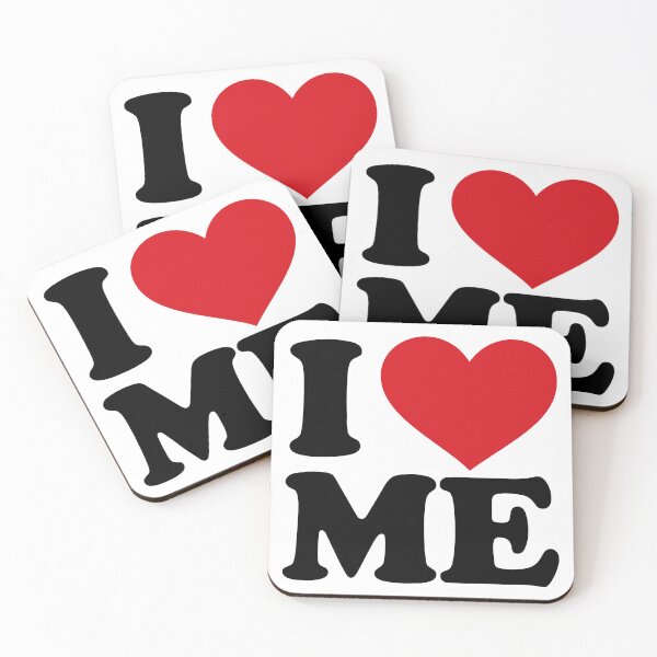 Item preview, I love ME - I ♥ Me – Self Love Text designed and sold by EmeraldeaArt.